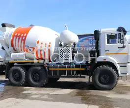 Бетоносмеситель Бетоносмеситель  КАМАЗ 43118 2026 года новый фото 5