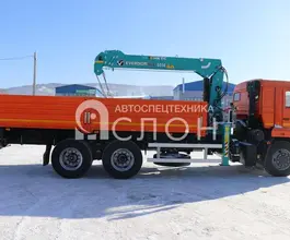 Бортовой КАМАЗ 65115 с КМУ Hyundai HKTC HLC-5014L 2026 года новый фото 2