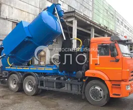 Вакуумная автоцистерна Илосос 10 м3  КАМАЗ 65115 2026 года новый