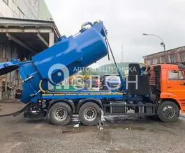 Вакуумная автоцистерна Илосос 10 м3  КАМАЗ 65115 2026 года новый фото 3