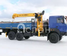 Бортовой Урал 4320 с КМУ Soosan SCS866LS 2026 года новый фото 4