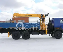 Бортовой Урал 4320 с КМУ Soosan SCS866LS 2026 года новый фото 5