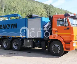 Вакуумная автоцистерна Илосос 6 м3  КАМАЗ 65115 2026 года новый фото 2