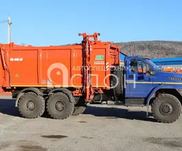 Мусоровоз  Шасси грузового автомобиля Урал 2026 года новый фото 4