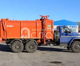 Мусоровоз  Шасси грузового автомобиля Урал 2026 года новый фото 5