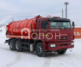 Ассенизатор 15 м3  КАМАЗ 6520 2026 года новый