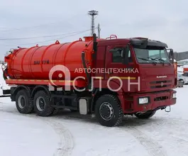Ассенизатор 15 м3  КАМАЗ 6520 2026 года новый фото 2
