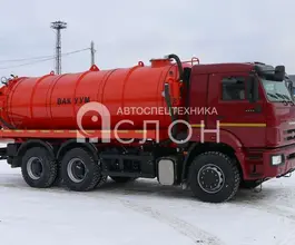 Ассенизатор 15 м3  КАМАЗ 6520 2026 года новый фото 3