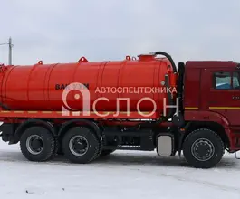 Ассенизатор 15 м3  КАМАЗ 6520 2026 года новый фото 4