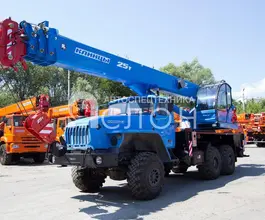 Автокран   Урал 5557 2026 года новый фото 2