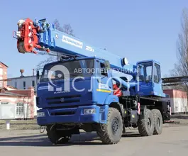 Автокран   КАМАЗ 43118 2026 года новый фото 3