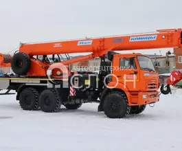Автокран   КАМАЗ 43118 2026 года новый фото 3