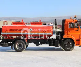Автотопливозаправщик АТЗ 8.6 м3  КАМАЗ 43253 2026 года новый фото 2