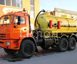 Вакуумная автоцистерна Вакуумная автоцистерна КАМАЗ 43118 2026 года новый фото 2