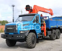 Самопогрузчик Урал 4320 NEXT с КМУ Kanglim KS2057 2026 года новый