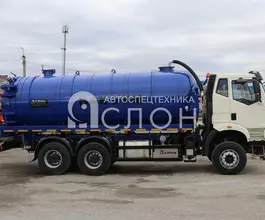 Ассенизатор 20 м3  Шасси грузового автомобиля FAW 2026 года новый фото 3