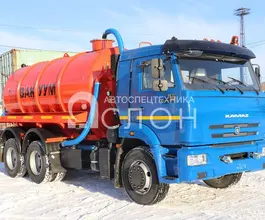 МВ Ассенизатор 13 м3  КАМАЗ 65115 2026 года новый фото 2
