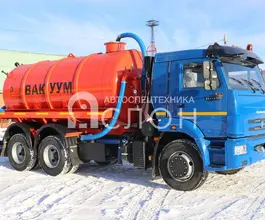 МВ Ассенизатор 13 м3  КАМАЗ 65115 2026 года новый фото 3