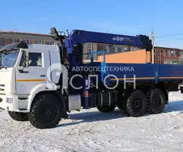 Самопогрузчик КАМАЗ 43118 с КМУ Dong Yang SS1926 2026 года новый фото 3