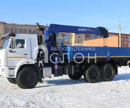 Самопогрузчик КАМАЗ 43118 с КМУ Dong Yang SS1926 2026 года новый фото 4