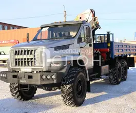 Самопогрузчик Урал 4320 NEXT с КМУ Palfinger PK18500A 2026 года новый