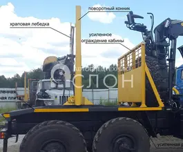 Лесовоз с КМУ Лесовоз  Урал 5557 с КМУ  2026 года новый фото 4