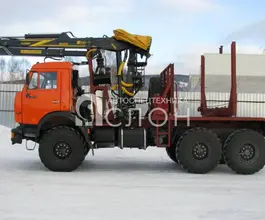 Лесовоз с КМУ Лесовоз  КАМАЗ 43118 с КМУ  2026 года новый