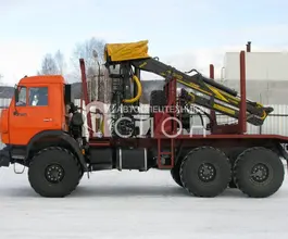 Лесовоз с КМУ Лесовоз  КАМАЗ 43118 с КМУ  2026 года новый фото 2