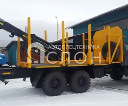 Сортиментовоз с КМУ Сортиментовоз с КМУ Урал 4320 2026 года новый фото 2