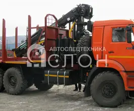 Лесовоз с КМУ Лесовоз  КАМАЗ 43118 с КМУ  2026 года новый