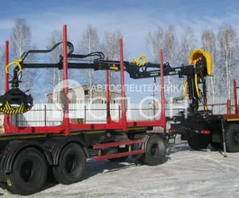 Лесовоз с КМУ Лесовоз  КАМАЗ 43118 с КМУ  2026 года новый фото 3