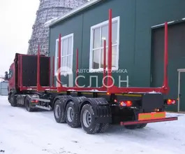 Полуприцеп-сортиментовоз Полуприцеп-сортиментовоз Спецавтомаш Полуприцеп-сортиментовозный двускатный 2026 года новый