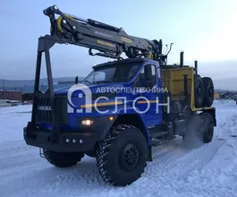 Лесовоз с КМУ Лесовоз  Урал 5557 с КМУ  2026 года новый фото 3