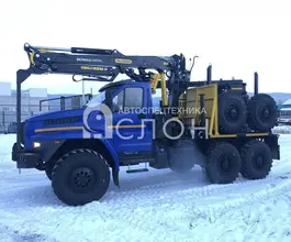 Лесовоз с КМУ Лесовоз  Урал 5557 с КМУ  2026 года новый фото 4