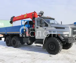 Самопогрузчик Урал 4320 NEXT с КМУ Palfinger IT-150 2026 года новый фото 2