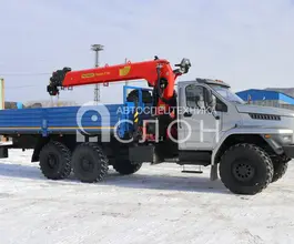 Самопогрузчик Урал 4320 NEXT с КМУ Palfinger IT-150 2026 года новый фото 4