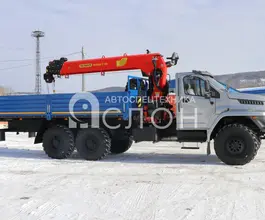 Самопогрузчик Урал 4320 NEXT с КМУ Palfinger IT-150 2026 года новый фото 5