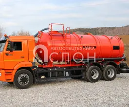 АКН Ассенизатор 15 м3  КАМАЗ 65115 2026 года новый фото 3
