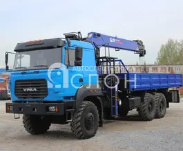 Самопогрузчик Урал 4320 с КМУ Dong Yang 2026 года новый фото 3