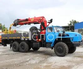 Самопогрузчик Урал 4320 с КМУ INMAN IT-200 2026 года новый
