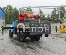 Самопогрузчик Урал 4320 с КМУ INMAN IT-200 2026 года новый фото 3