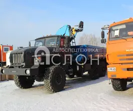 Самопогрузчик Урал 4320 с КМУ INMAN ИМ-150 2026 года новый фото 2