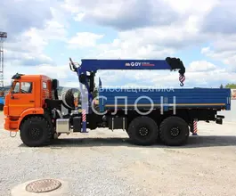Бортовой КАМАЗ 43118 с КМУ Dong Yang SS1956 2026 года новый фото 2