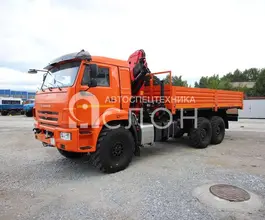 Бортовой КАМАЗ 43118 с КМУ Palfinger PK-15500 2026 года новый