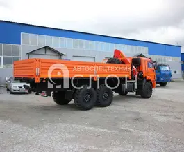 Бортовой КАМАЗ 43118 с КМУ Palfinger PK-15500 2026 года новый фото 3