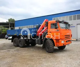 Бортовой КАМАЗ 43118 с КМУ Palfinger 10000 2026 года новый фото 3