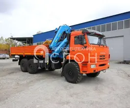 Бортовой КАМАЗ 43118 с КМУ ИМ-240 2026 года новый