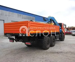 Бортовой КАМАЗ 43118 с КМУ ИМ-240 2026 года новый фото 2
