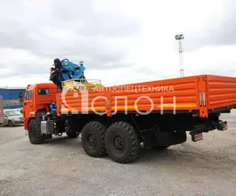 Бортовой КАМАЗ 43118 с КМУ ИМ-240 2026 года новый фото 3