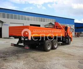 Бортовой КАМАЗ 65115 с КМУ Palfinger 15500 2026 года новый фото 2
